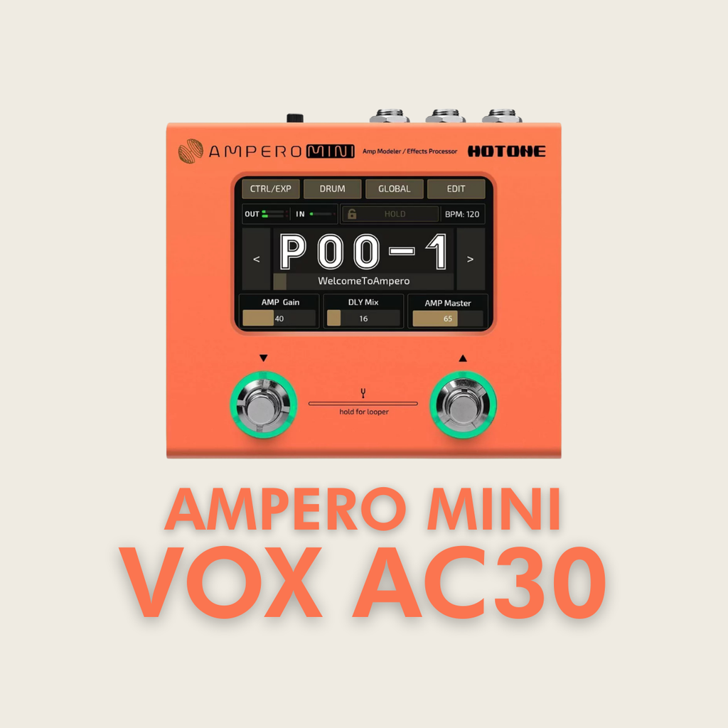 PACK AMPERO MINI / VOX AC30